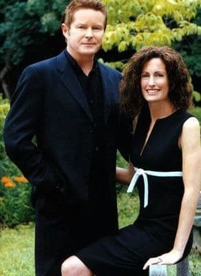 Don Henley with his wife and children